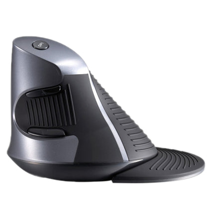 DELUX M618 6-Keys Vertical Snail Ergonomic Wireless Mouse(Black) -  by DELUX | Online Shopping UK | buy2fix