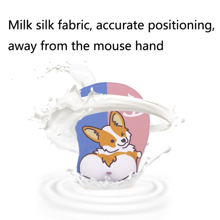 Silicone Hand Rest Thickened Wrist Mouse Pad(RJ-013 Love Kiki) - Mouse Pads by buy2fix | Online Shopping UK | buy2fix