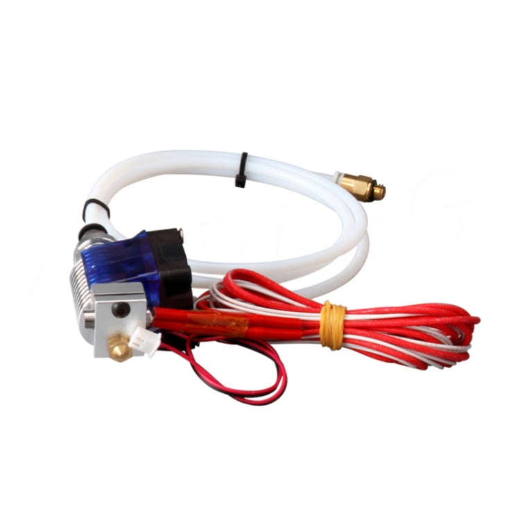 3D V6 Printer Extrusion Head Printer J-Head Hotend With Single Cooling Fan, Specification: Remotely 1.75 / 0.5mm - Consumer Electronics by buy2fix | Online Shopping UK | buy2fix