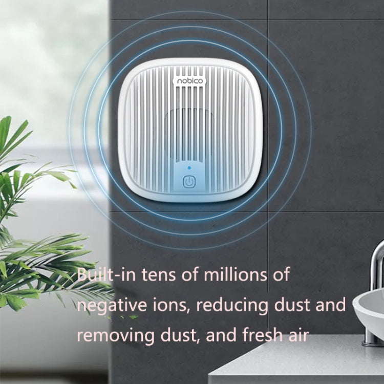 NOBICO Negative Ion Air Purifier Toilet Sterilization Eliminating Odor Formaldehyde Disinfection Machine, CN Plug(XD01) - Home & Garden by NOBICO | Online Shopping UK | buy2fix