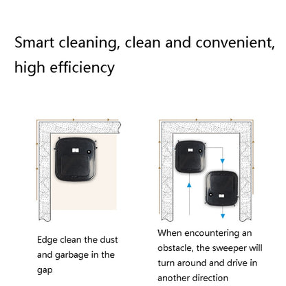 3 in 1 Smart USB Charging Sweeping Machine, Specification: Spray Type (Pearl White) - Consumer Electronics by buy2fix | Online Shopping UK | buy2fix