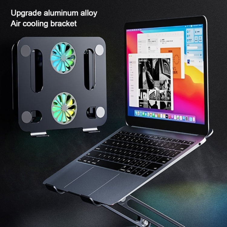 BONERUY P43F Aluminum Alloy Folding Computer Stand Notebook Cooling Stand, Colour: Silver - Computer & Networking by BONERUY | Online Shopping UK | buy2fix