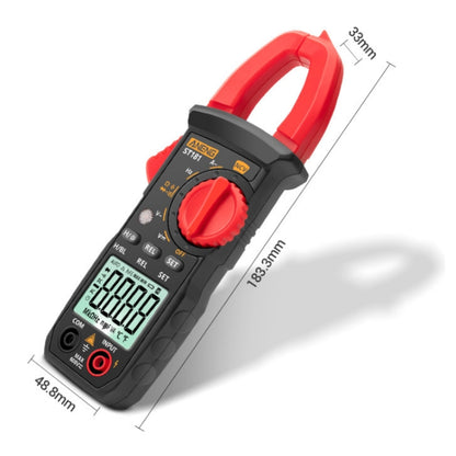 ANENG Intelligent Digital Backlit Clamp-On High-Precision Multimeter, Specification: ST182 with Temp Measurement - Consumer Electronics by ANENG | Online Shopping UK | buy2fix