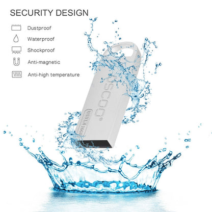 OSCOO 002U-2 USB 2.0 Metal Mini U Disk, Capacity: 8GB - USB Flash Drives by OSCOO | Online Shopping UK | buy2fix