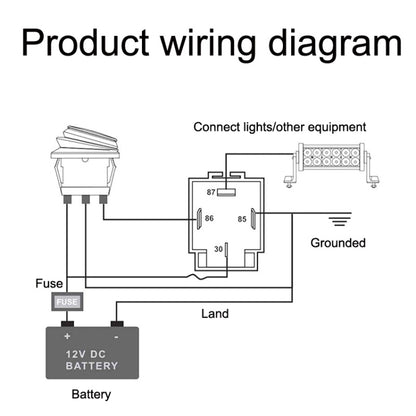 5 Sets JD2912 4 Pin Car Relay With Fuse, Rated voltage: 24V - In Car by buy2fix | Online Shopping UK | buy2fix