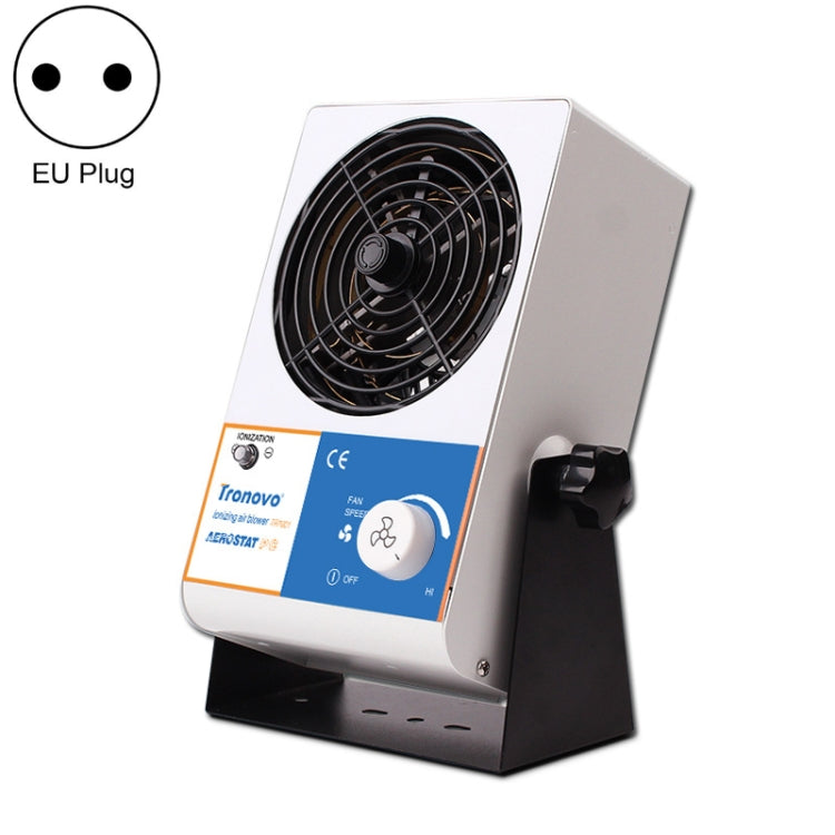 TRONOVO TR7001 Desktop Anti-Static Eliminator Anti-Static Small Ion Fan, EU Plug - Consumer Electronics by buy2fix | Online Shopping UK | buy2fix