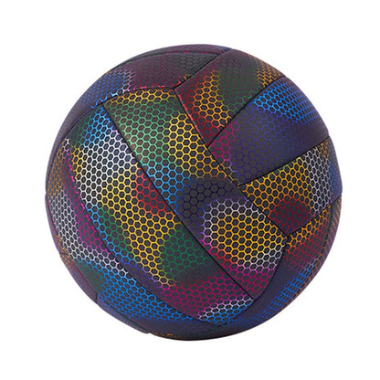 MILACHIC Fluorescent Volleyball No.5 PU Machine Stitched Volleyball(6931 Colorful) - Balls by MILACHIC | Online Shopping UK | buy2fix