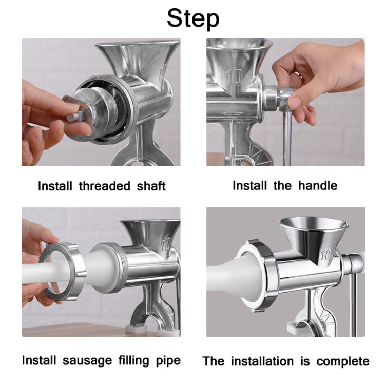 Household Manual Grinder Sausage Machine, Specification: No. 5 Small - Stirrer & Squeezer by buy2fix | Online Shopping UK | buy2fix