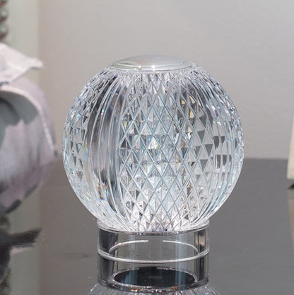 Crystal Ball Small Table Lamp USB Acrylic Night Light, Specification: MT2 80 x 80mm -  by buy2fix | Online Shopping UK | buy2fix