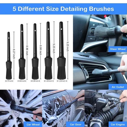 18 PCS / Set Electric Drill Cleaning Brush Water-Proof Gloves - In Car by buy2fix | Online Shopping UK | buy2fix