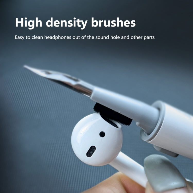 Q5 Bluetooth Earphone Telescopic Cleaning Pen Brush(White) - Apple Accessories by buy2fix | Online Shopping UK | buy2fix