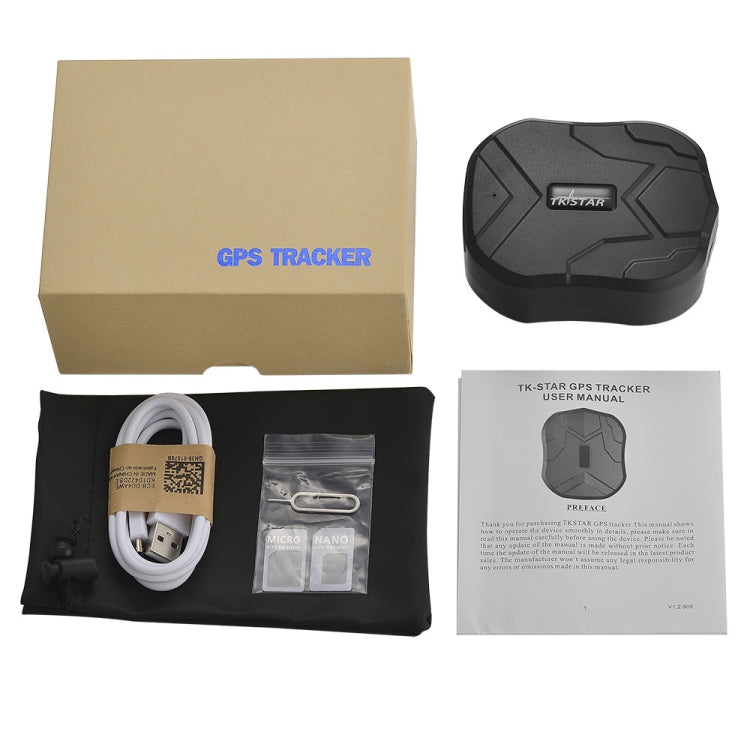 TK-905B Enhanced Version Strong Magnetic Adsorption Car GPS Tracker - In Car by buy2fix | Online Shopping UK | buy2fix