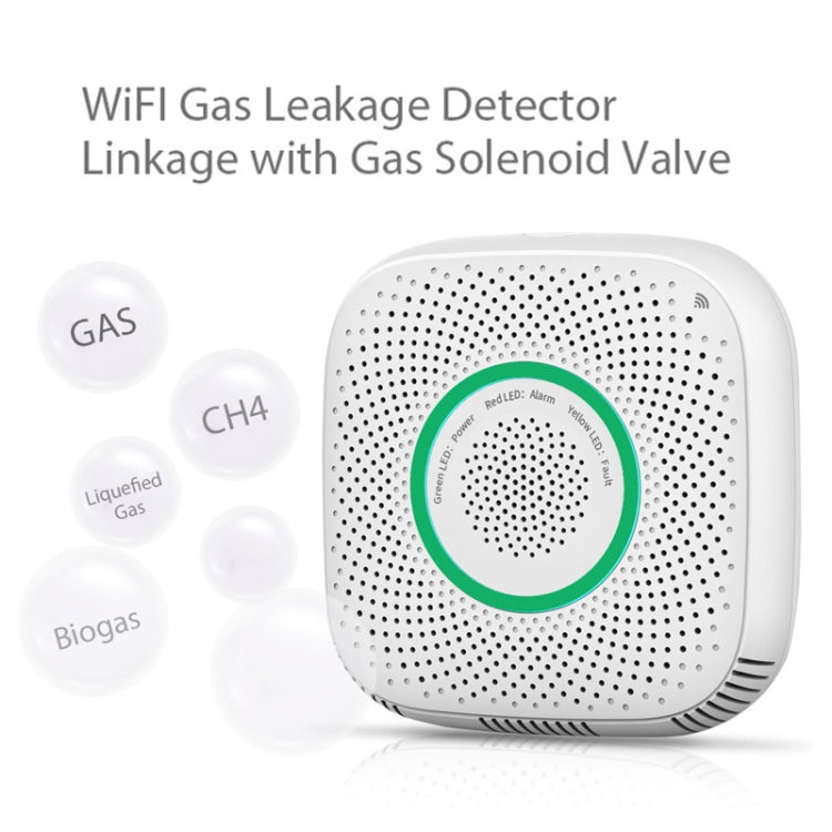 TY-GSA-87 Smart Home WIFI Gas Detector, Specification: UK Plug - Security by buy2fix | Online Shopping UK | buy2fix