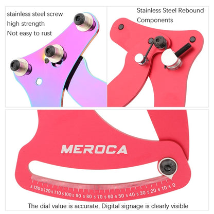 MEROCA Bicycle Ring Calibration Tool Spoke Tension Tube Wheel Set Steel Wire, Color: Black - Outdoor & Sports by MEROCA | Online Shopping UK | buy2fix