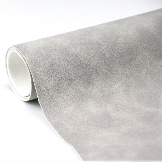 50 X 68cm Thickened Waterproof Non-Reflective Matte Leather Photo Background Cloth(Light Gray) - Solid Color by buy2fix | Online Shopping UK | buy2fix