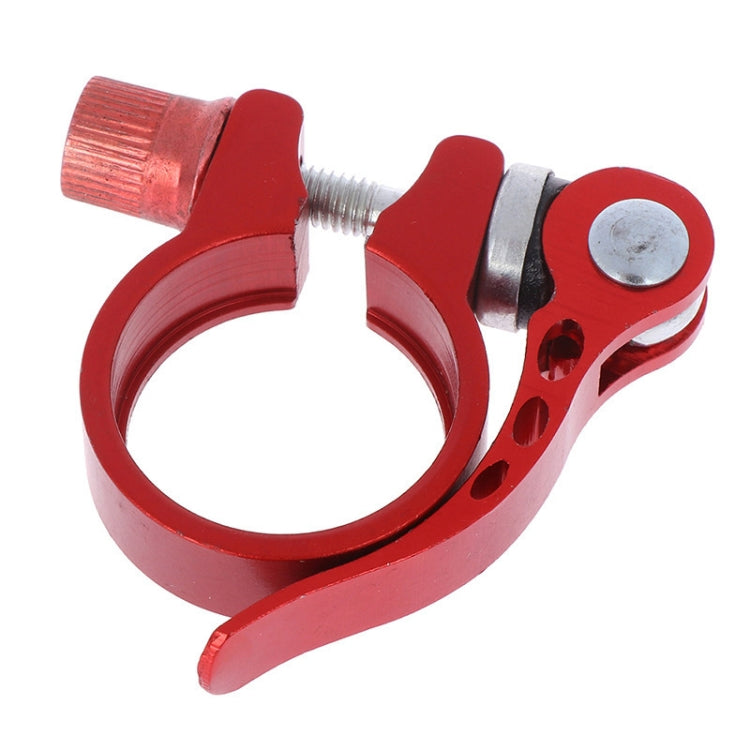 5 PCS Bicycle Accessories Quick Release Clip Road Bike Seatpost Clamp, Size: 34.9mm(Red) - Outdoor & Sports by buy2fix | Online Shopping UK | buy2fix