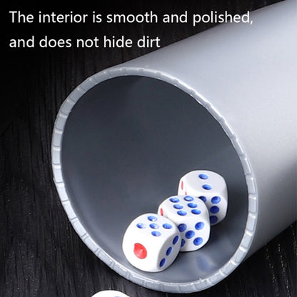 6 PCS Bar Thickening Anti-skid Dice Cup, Style: Pentagon(Golden) - Gambling by buy2fix | Online Shopping UK | buy2fix