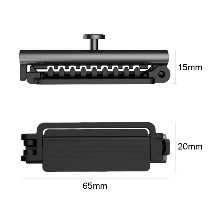 Car Safety Belt Holder Non-Slip Limiter Slack Adjuster(Silver) - In Car by buy2fix | Online Shopping UK | buy2fix