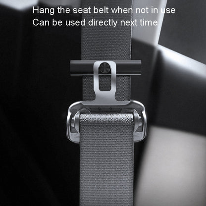 Car Safety Belt Holder Non-Slip Limiter Slack Adjuster(Silver) - In Car by buy2fix | Online Shopping UK | buy2fix