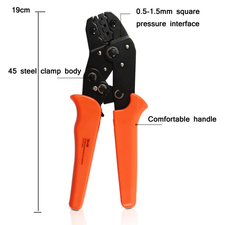 SN-48B Mini Casting Hardware Crimping Pliers - Lan Cable and Tools by buy2fix | Online Shopping UK | buy2fix