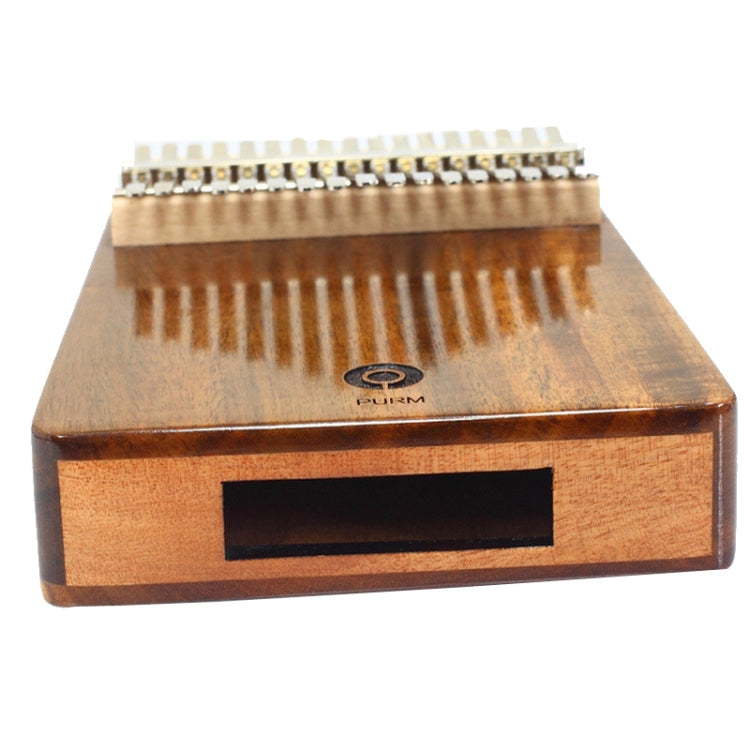 PURM Kalimba Thumbs Piano Beginner Piano Portable Musical Instrument, Color: 17-tone Acacia Wood - Keyboard Instruments by buy2fix | Online Shopping UK | buy2fix