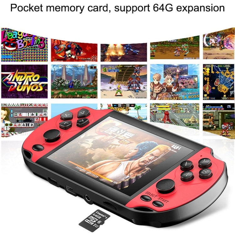 X7S Dual Joystick Game Console 3.5-inch HD Large-screen Handheld Game Console(Red) - Pocket Console by buy2fix | Online Shopping UK | buy2fix