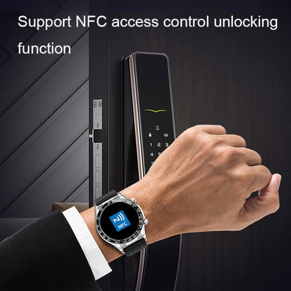 LOANIY E18 Pro Smart Bluetooth Calling Watch with NFC Function, Color: Black Silver Steel - Smart Watches by LOANIY | Online Shopping UK | buy2fix