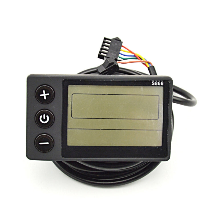 S866 Electric Bicycle Mountain Bike LCD Meter, Specification: A Type - Speedometers by buy2fix | Online Shopping UK | buy2fix