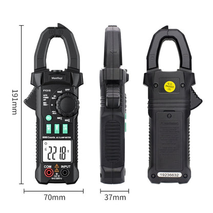 Mastfuyi FY215 High Precision Clamp Meter Multimeter AC/DC Digital Ammeter - Consumer Electronics by Mastfuyi | Online Shopping UK | buy2fix