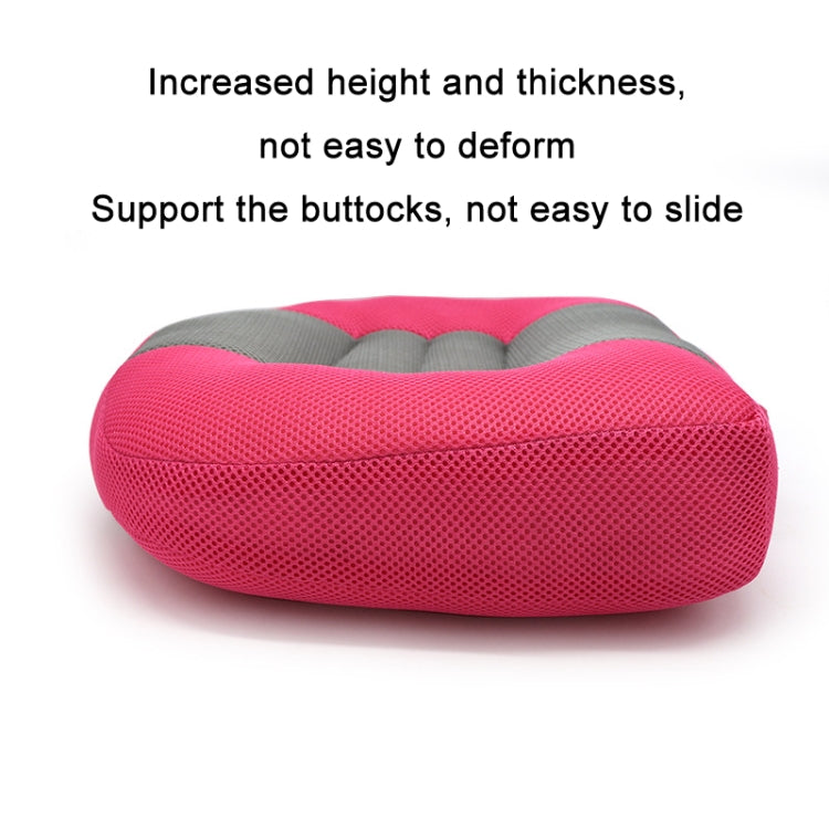 Driving Test Thickening & Heightening Pad Office Correction Hip Pad, Size: 38x38x10cm(Rose Gray) - Home & Garden by buy2fix | Online Shopping UK | buy2fix