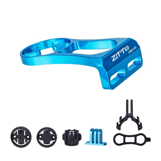 ZTTO Mountain Bike Stopwatch Mount Bicycle Extension Stand, Color: Blue - Holders by ZTTO | Online Shopping UK | buy2fix
