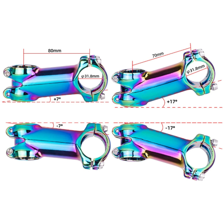 ZTTO Mountain Bike Colorful Aluminum Positive & Negative Riser(17 Degrees 80mm) - Outdoor & Sports by ZTTO | Online Shopping UK | buy2fix