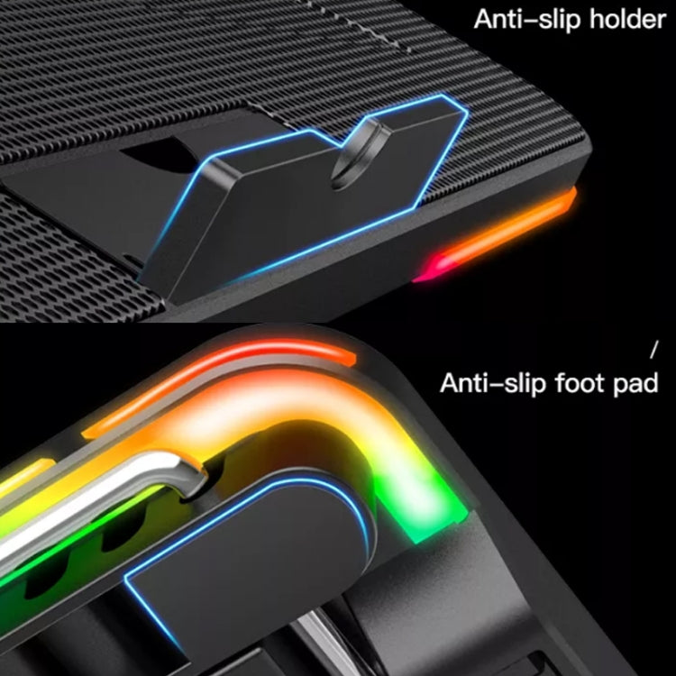 CoolCold F5  Laptop Radiator Bracket Office Desk Adjustable Laptop Cooler,Style: Fantasy Edition - Cooling Pads by CoolCold | Online Shopping UK | buy2fix