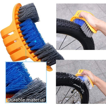 Bike Chain Washer Cleaner Kit Maintenance Tool,Specification: 6 In 1 Brush - Outdoor & Sports by buy2fix | Online Shopping UK | buy2fix