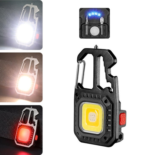 E-SMARTER W5138 Mini Bright Light Portable Flashlight, Specification: Black+Magnet - Mini Flashlight by E-SMARTER | Online Shopping UK | buy2fix