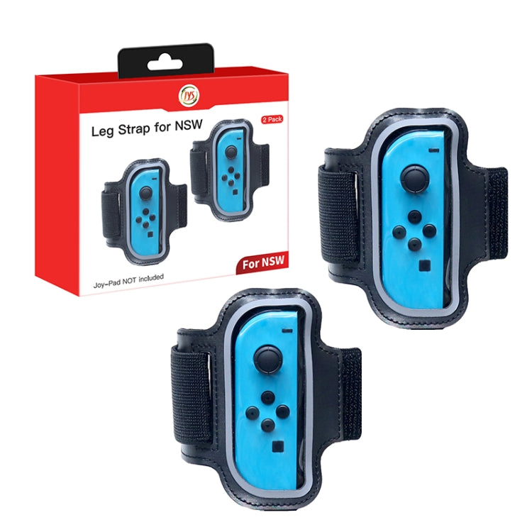 2PCS JYS JYS-NS242 For Nintendo Switch Joy-con Small Handlebar Leg Sports Straps(Red Blue) - Others by JYS | Online Shopping UK | buy2fix