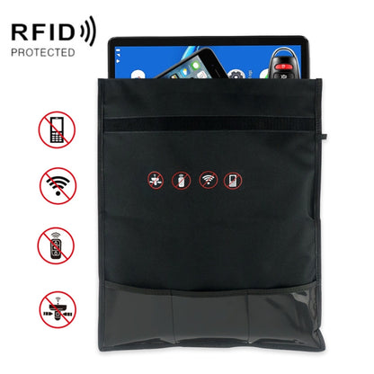 Car Key Signal Shielding Bag Tablet Mobile Phone Privacy Protective Cover Small(Black) - Antimagnetic RFID Package by buy2fix | Online Shopping UK | buy2fix