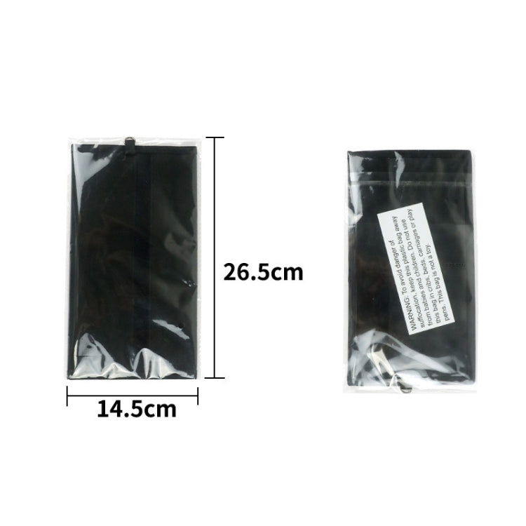 Car Key Signal Shielding Bag Tablet Mobile Phone Privacy Protective Cover Small(Black) - Antimagnetic RFID Package by buy2fix | Online Shopping UK | buy2fix