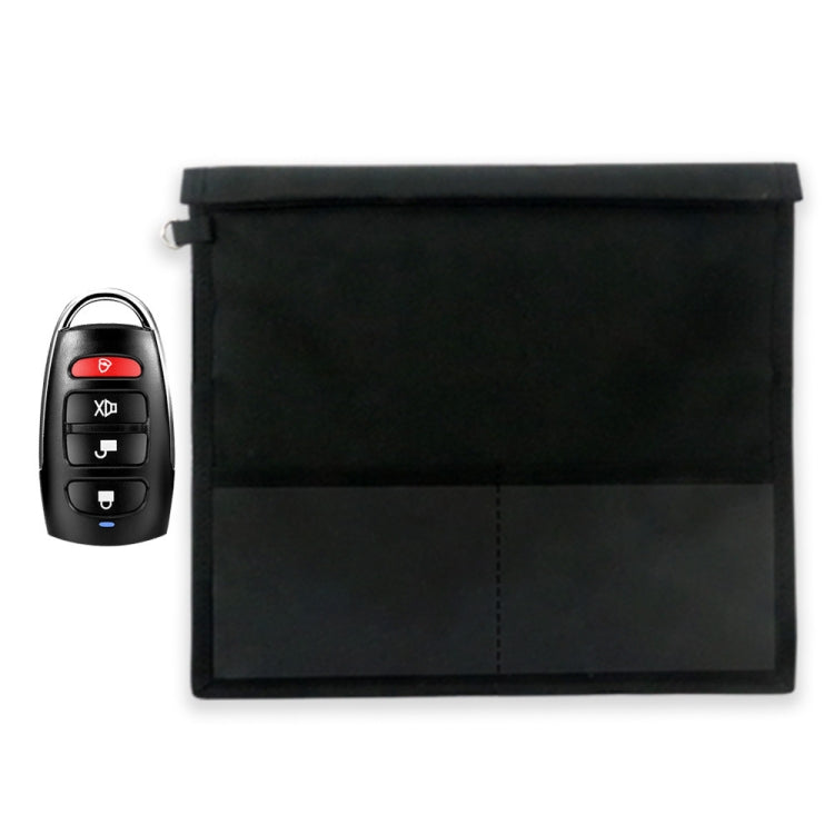 Car Key Signal Shielding Bag Tablet Mobile Phone Privacy Protective Cover Small(Black) - Antimagnetic RFID Package by buy2fix | Online Shopping UK | buy2fix