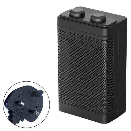 Office Household Mute Desktop Shaking Head Electric Heaters, Spec: Knob (UK Plug) - Consumer Electronics by buy2fix | Online Shopping UK | buy2fix