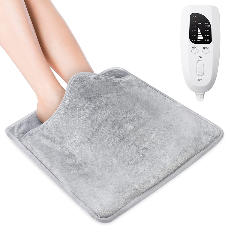 60W  Electric Feet Warmer For Women Men Pad Heating Blanket AU Plug 240V(Silver Gray) - Consumer Electronics by buy2fix | Online Shopping UK | buy2fix