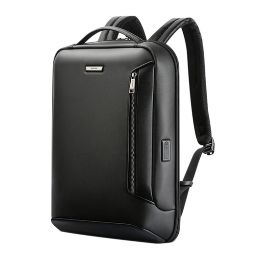 Bopai 61-109311 Large Capacity Lightweight Waterproof Laptop Backpack with USB Charging Port(Black) - Backpack by Bopai | Online Shopping UK | buy2fix