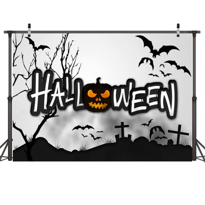 2.1m x 1.5m Halloween Element Shoting Background Cloth Party Decoration Backdrop(4502) - Camera Accessories by buy2fix | Online Shopping UK | buy2fix