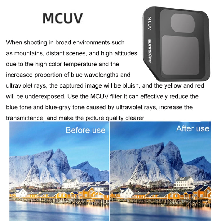 Sunnylife M3-FI330 For Mavic 3 Filter, Style: MCUV - DJI & GoPro Accessories by Sunnylife | Online Shopping UK | buy2fix