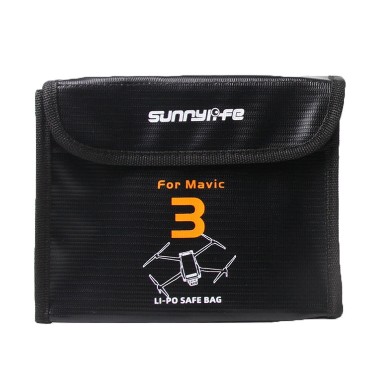 For Mavic 3 Sunnylife M3-DC106 3 In 1 Batteries Safe Storage Explosion-proof Bags - DJI & GoPro Accessories by Sunnylife | Online Shopping UK | buy2fix