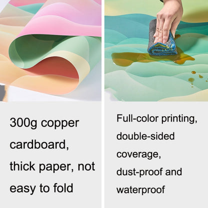 3D Double-Sided Matte Photography Background Paper(Pool+Beach) - Camera Accessories by buy2fix | Online Shopping UK | buy2fix