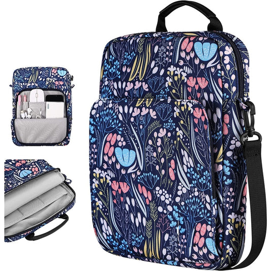 Vertical Laptop Bag Handheld Shoulder Crossbody Bag, Size: 13.3 Inch(Blue) - 13.3 inch by buy2fix | Online Shopping UK | buy2fix