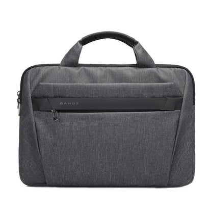 BANGE BG-2558 Large-capacity Waterproof and Wear-resistant Laptop Handbag, Size: S (Gray) - 13.3 inch by BANGE | Online Shopping UK | buy2fix