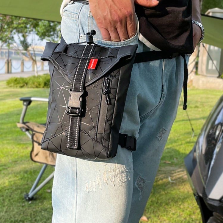 MESOROCK Outdoor Sports Motorcycle Leg Bag Waterproof Reflective Large Capacity Waist Bag(Camouflage) - In Car by MESOROCK | Online Shopping UK | buy2fix