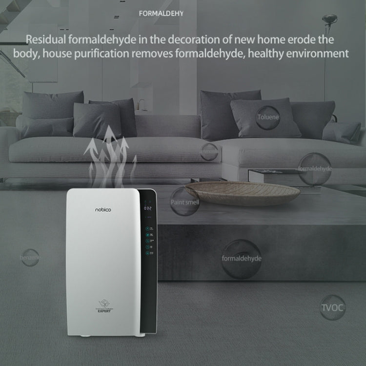 Nobico J001Plus Household Air Purifier, Style: WiFi(US Plug) - Air Purifiers & Accessories by nobico | Online Shopping UK | buy2fix